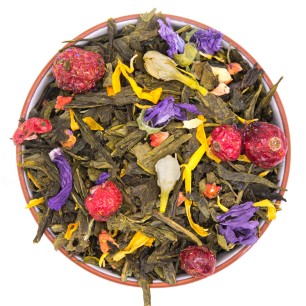 Чай зеленый ароматизированный "Для мамы"